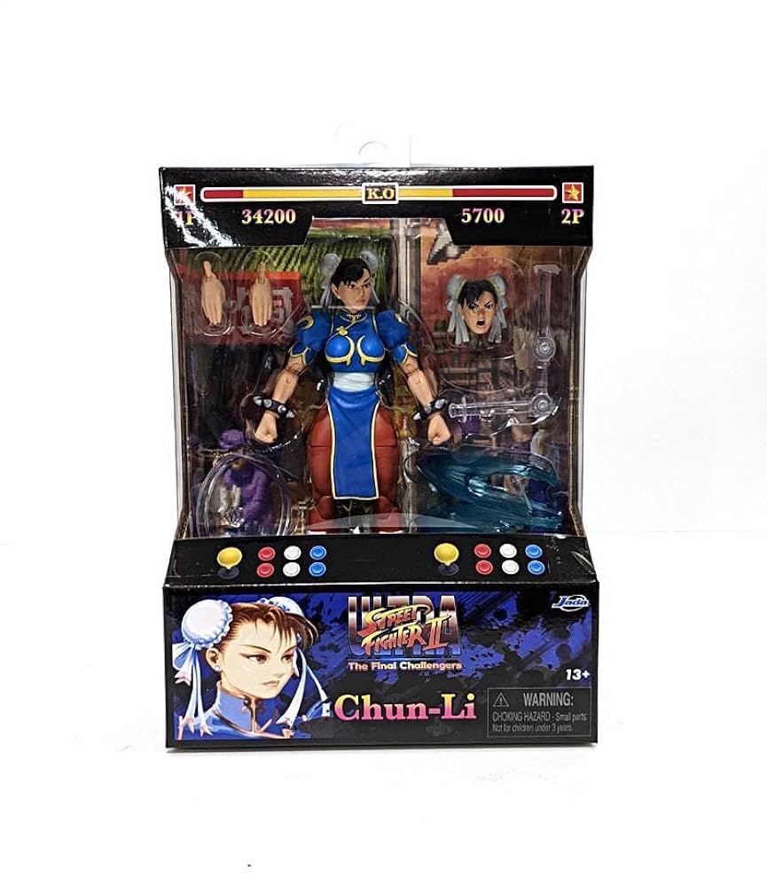 春麗フィギュア　ストリートファイター2 Amazon.co.jp: Jada Toys JD35664 ストリートファイターII
